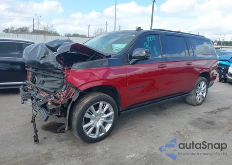 2021 Chevrolet Suburban 2Wd High Country из США, поврежденный, VIN 1GNSCGKL3MR125793